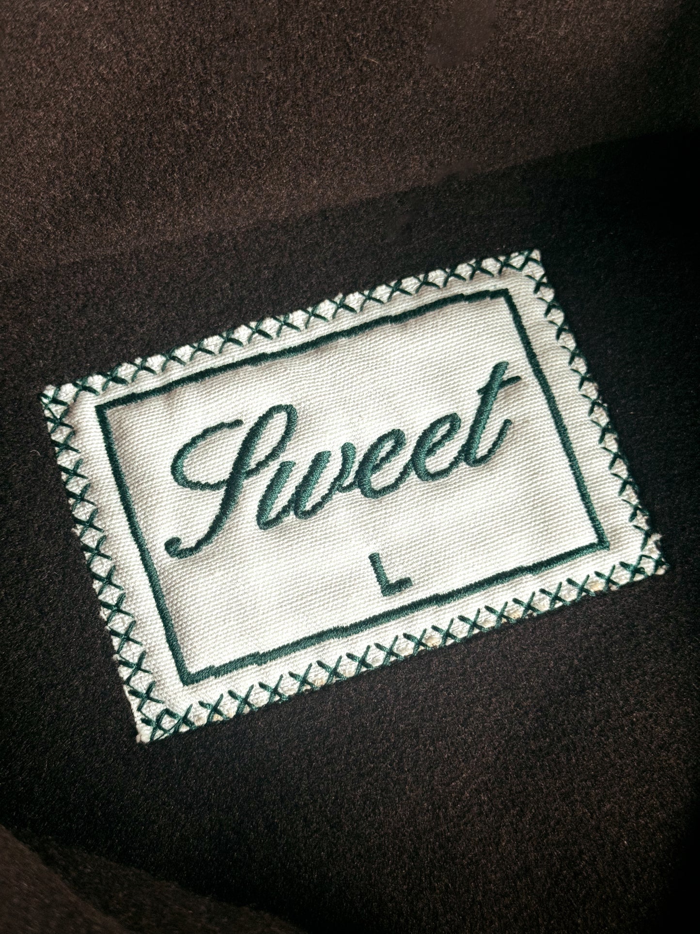 'SWEET BROWN DEEP PILE JACKET'