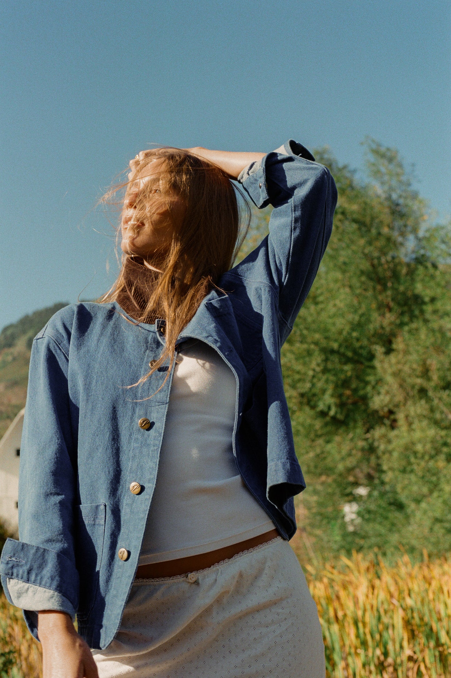 SWEET DENIM CHORE COAT