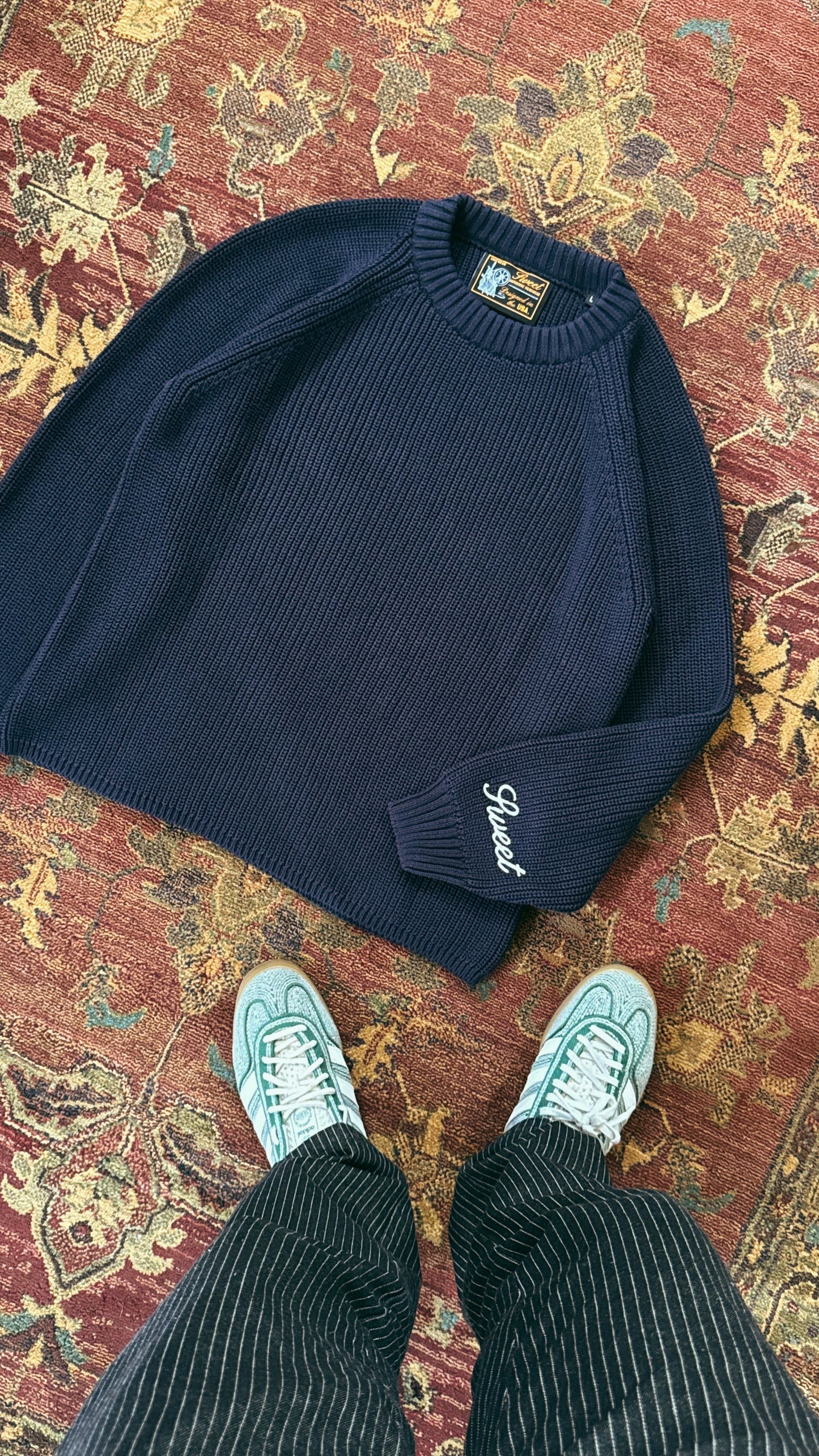 'SWEET NAVY KNITWEAR'
