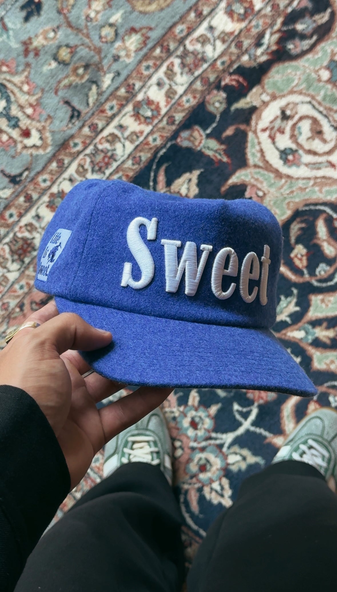 'SWEET BLUE WOOL COWBOY'