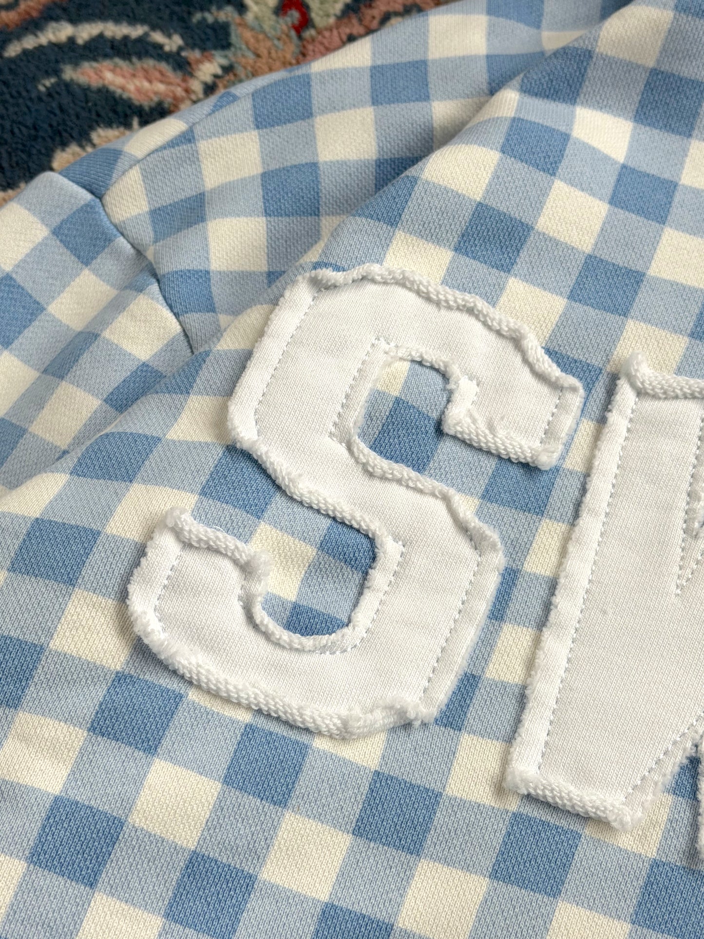 'SWEET BLUE GINGHAM'