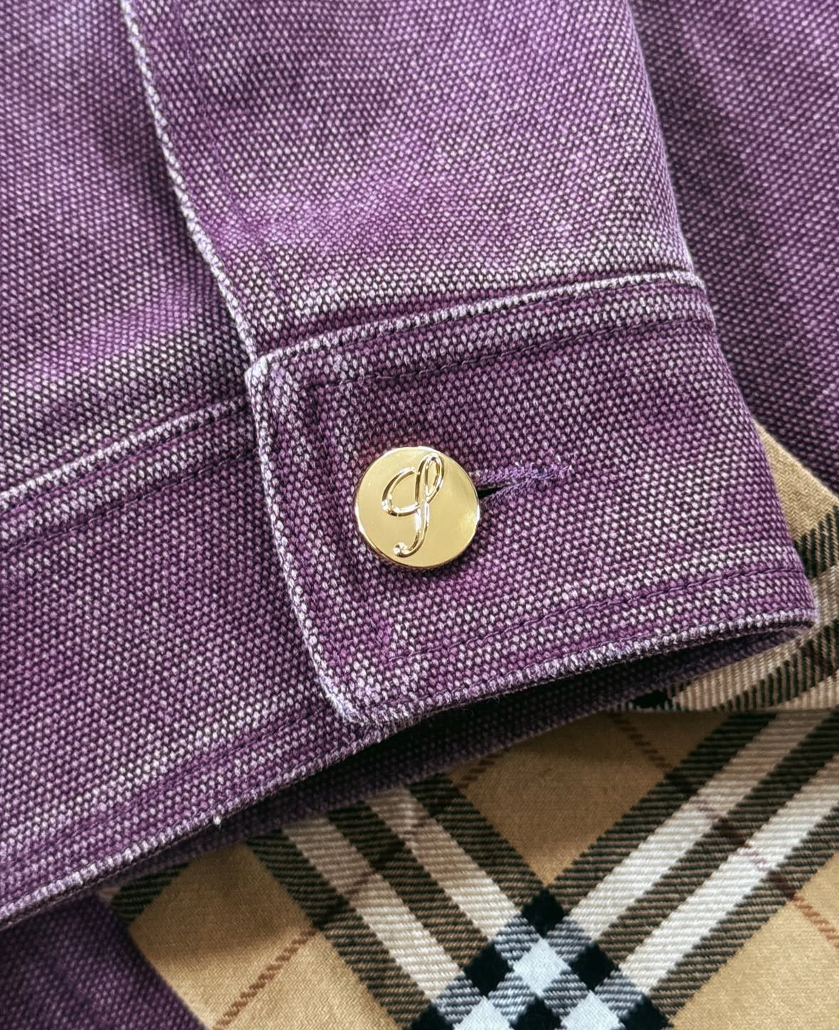 'SWEET WINE WESTERN CANVAS JACKET'
