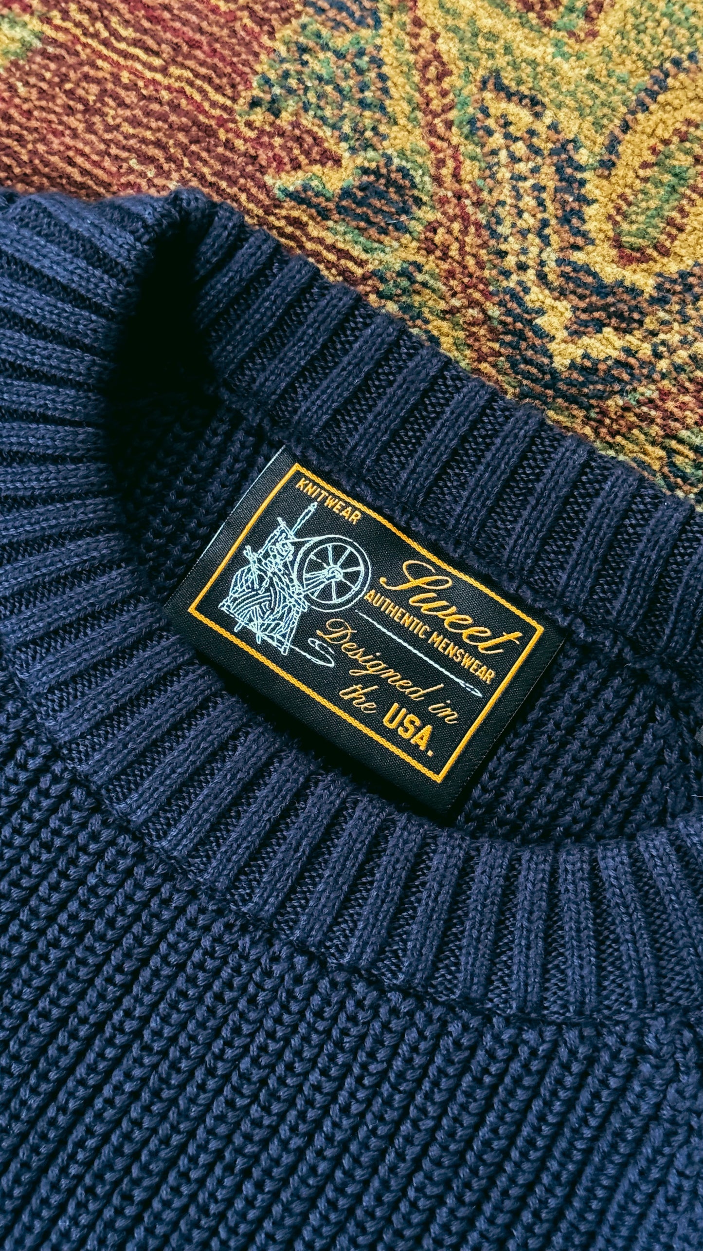 'SWEET NAVY KNITWEAR'