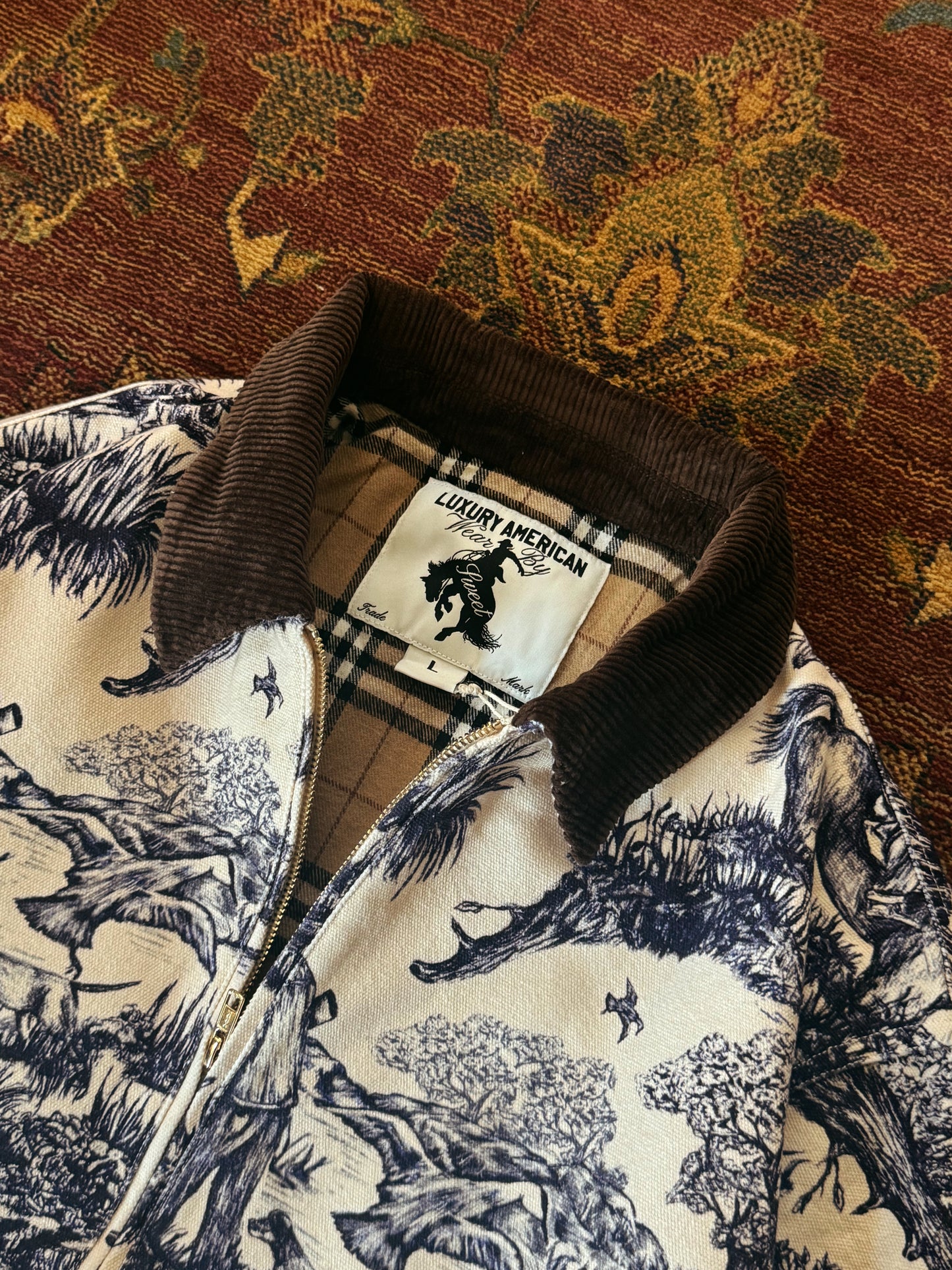 'SWEET EQUESTRIAN TOILE JACKET'