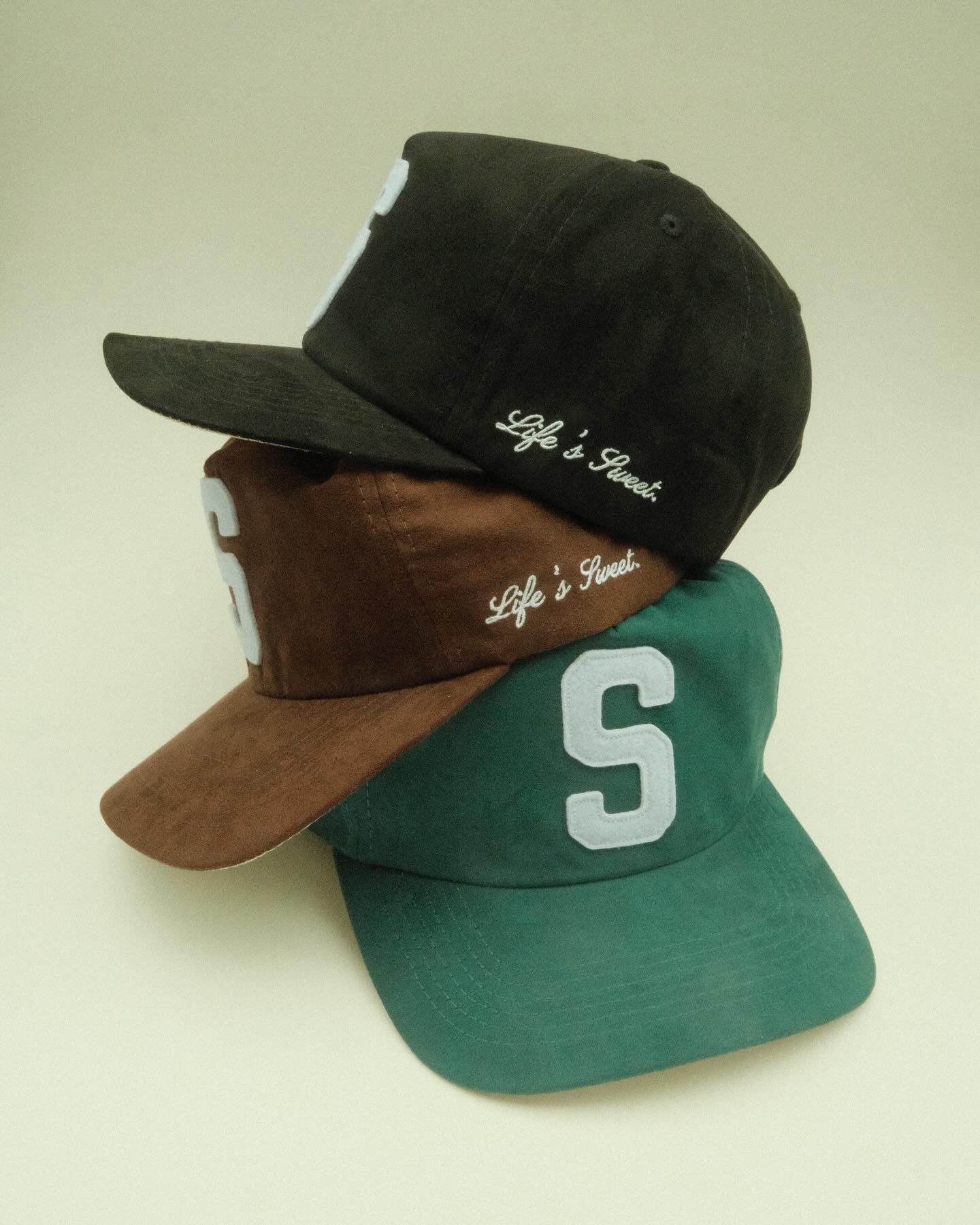 'SWEET GREEN SUEDE'