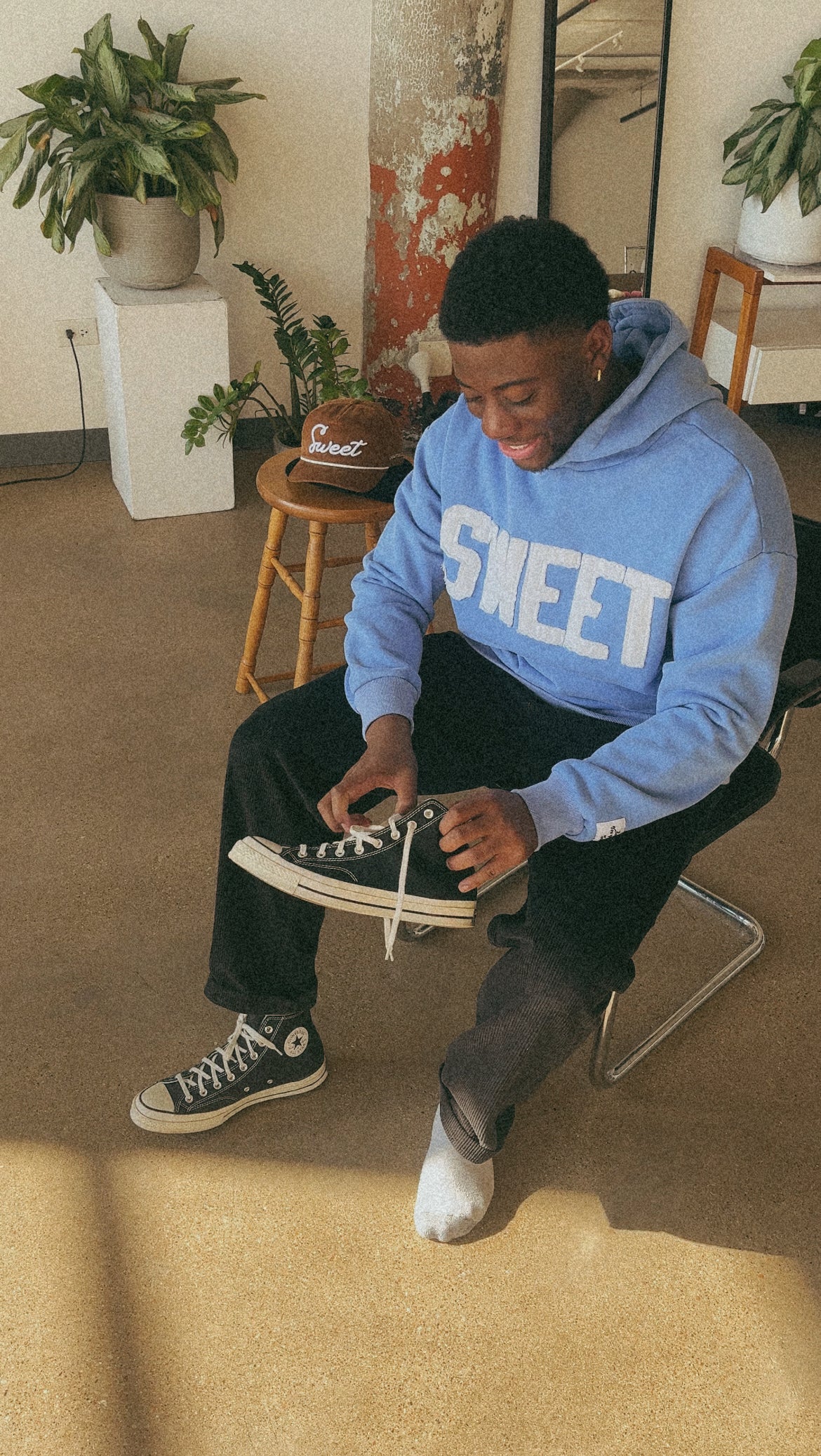 'SWEET AGED LIGHT BLUE'