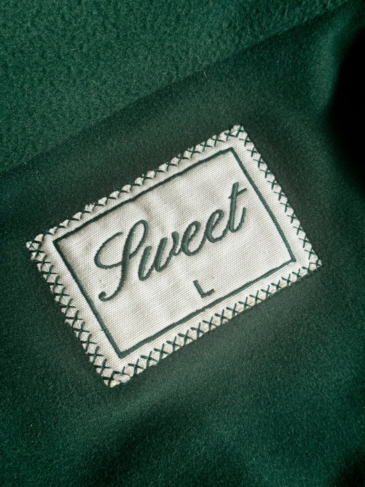 'SWEET EMERALD DEEP PILE JACKET'