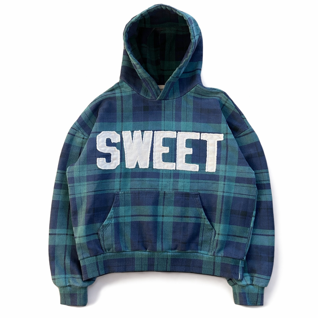 SWEET AGED PLAID GREEN – Sweet Hat Company
