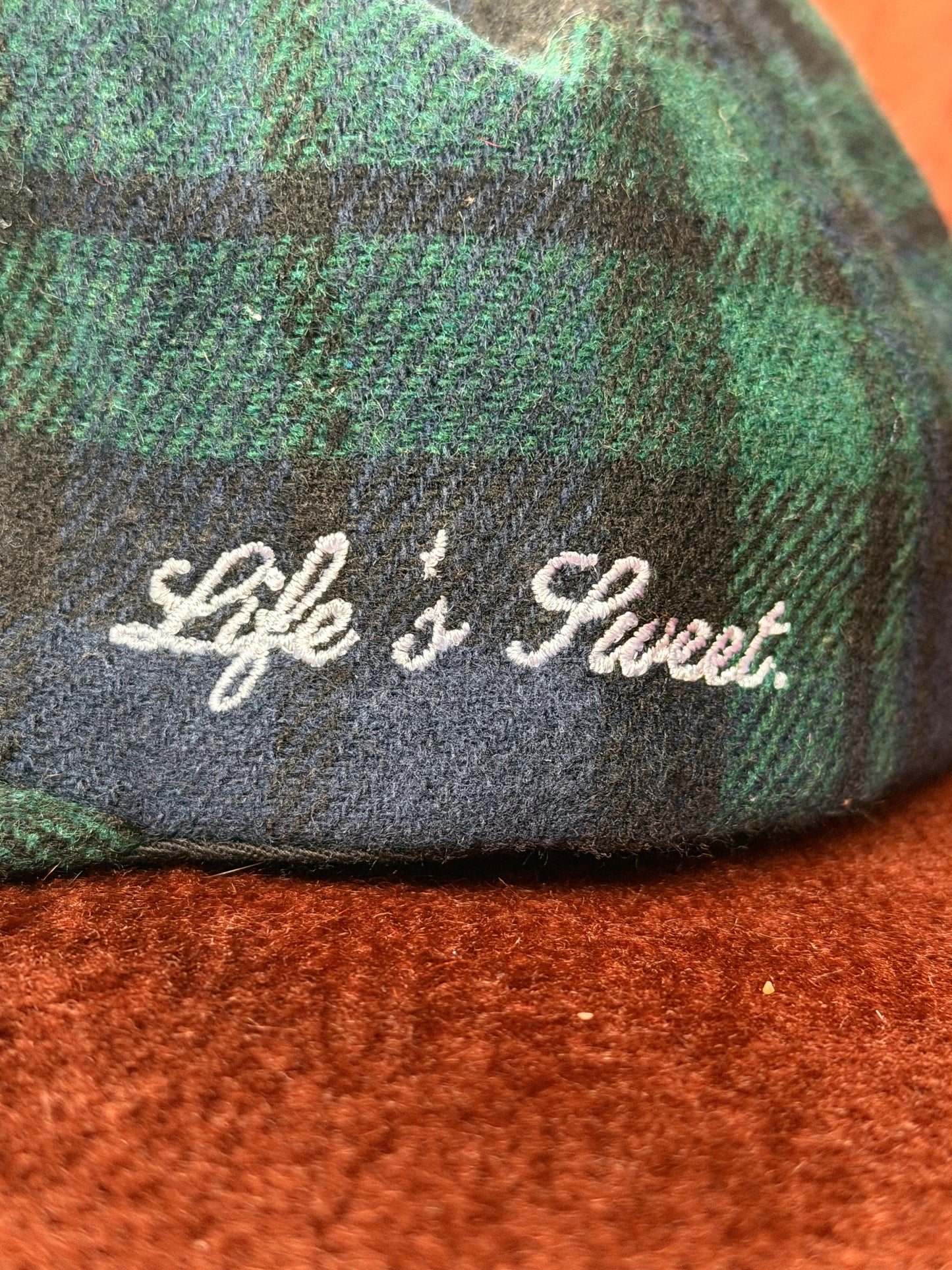 'SWEET SKI GREEN PLAID'