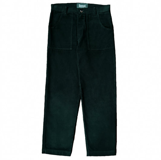 'SWEET EMERALD CORDUROY PANTS'