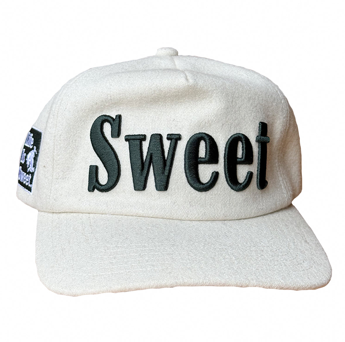 'SWEET OFF-WHITE WOOL COWBOY'