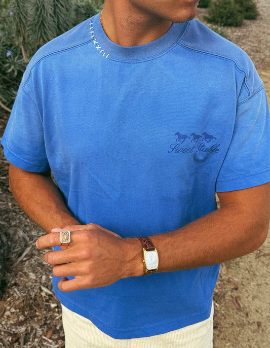 SWEET AGED TEE - BLUE