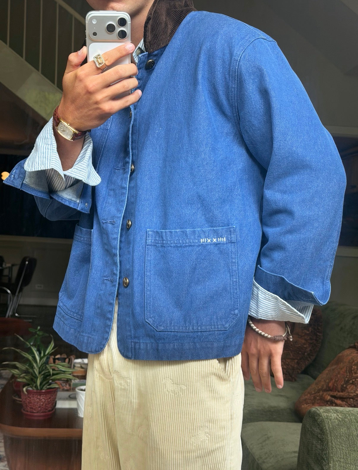 SWEET DENIM CHORE COAT