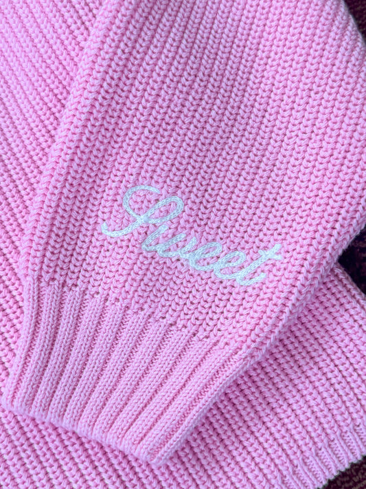 'SWEET PINK KNITWEAR'