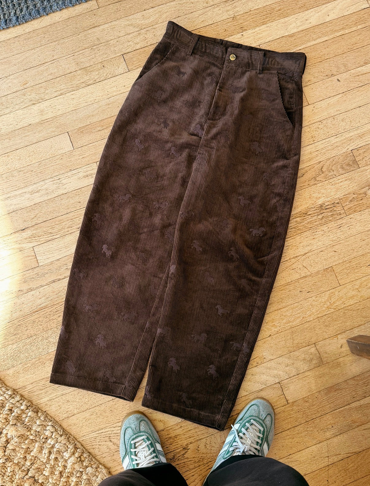 SWEET HORSE CORDUROYS - BROWN