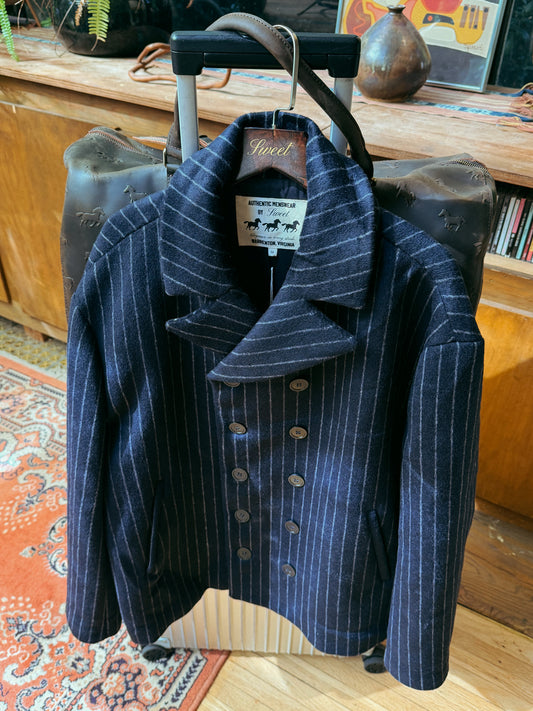 SWEET PINSTRIPE COAT