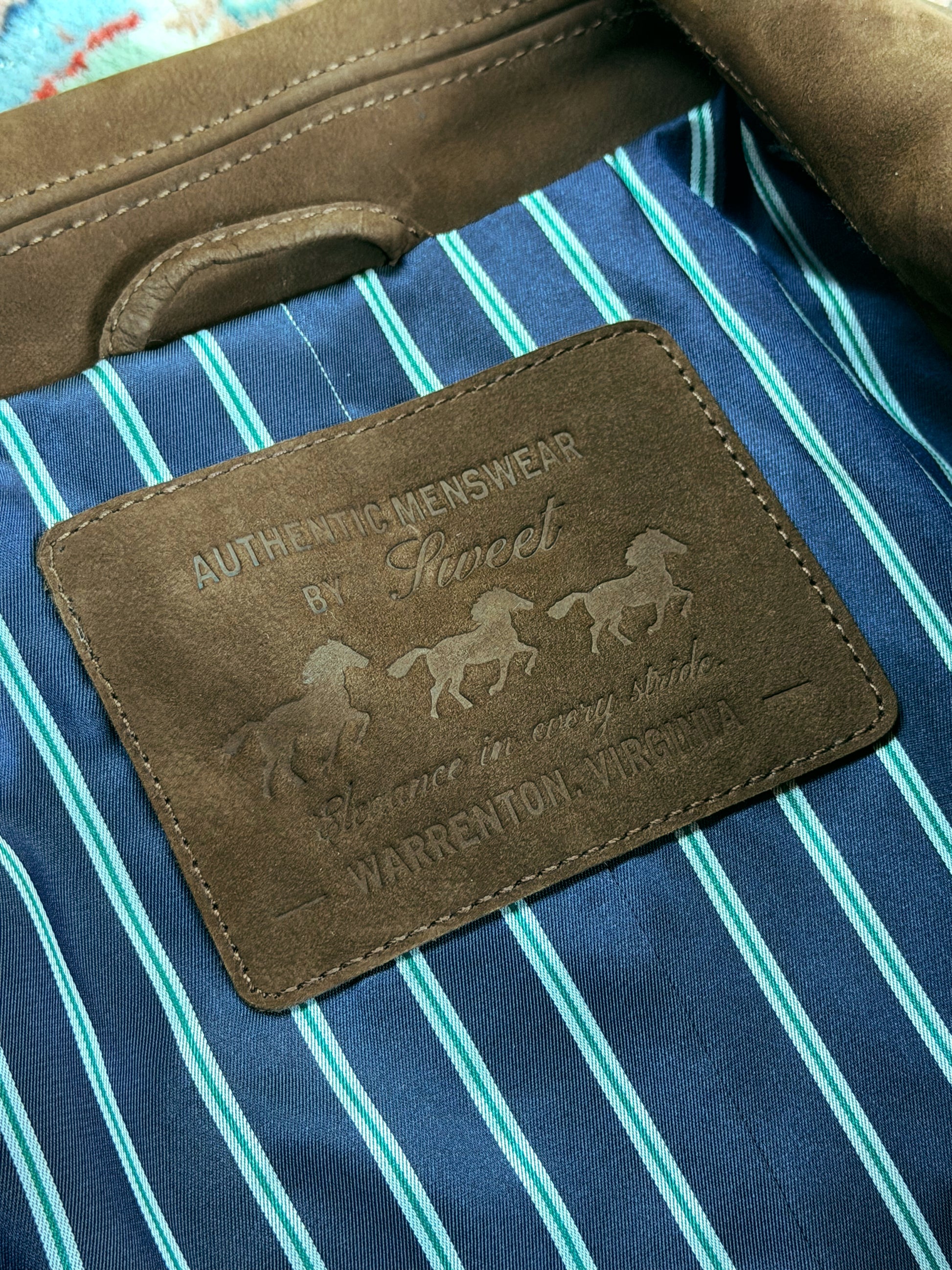 SWEET SUEDE LEATHER HORSE JACKET – Sweet Hat Company