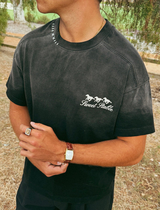 SWEET AGED TEE - BLACK