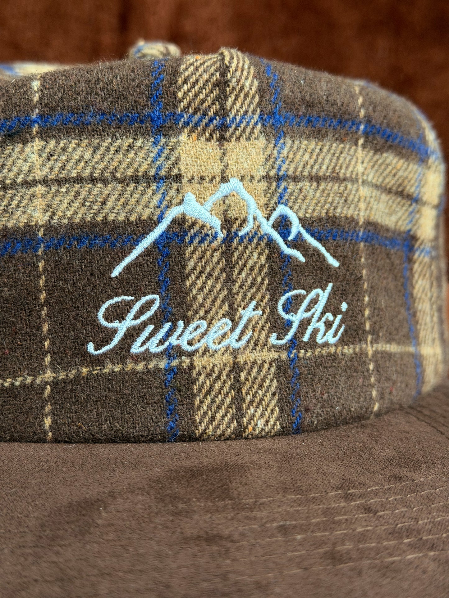 SWEET SKI BROWN PLAID