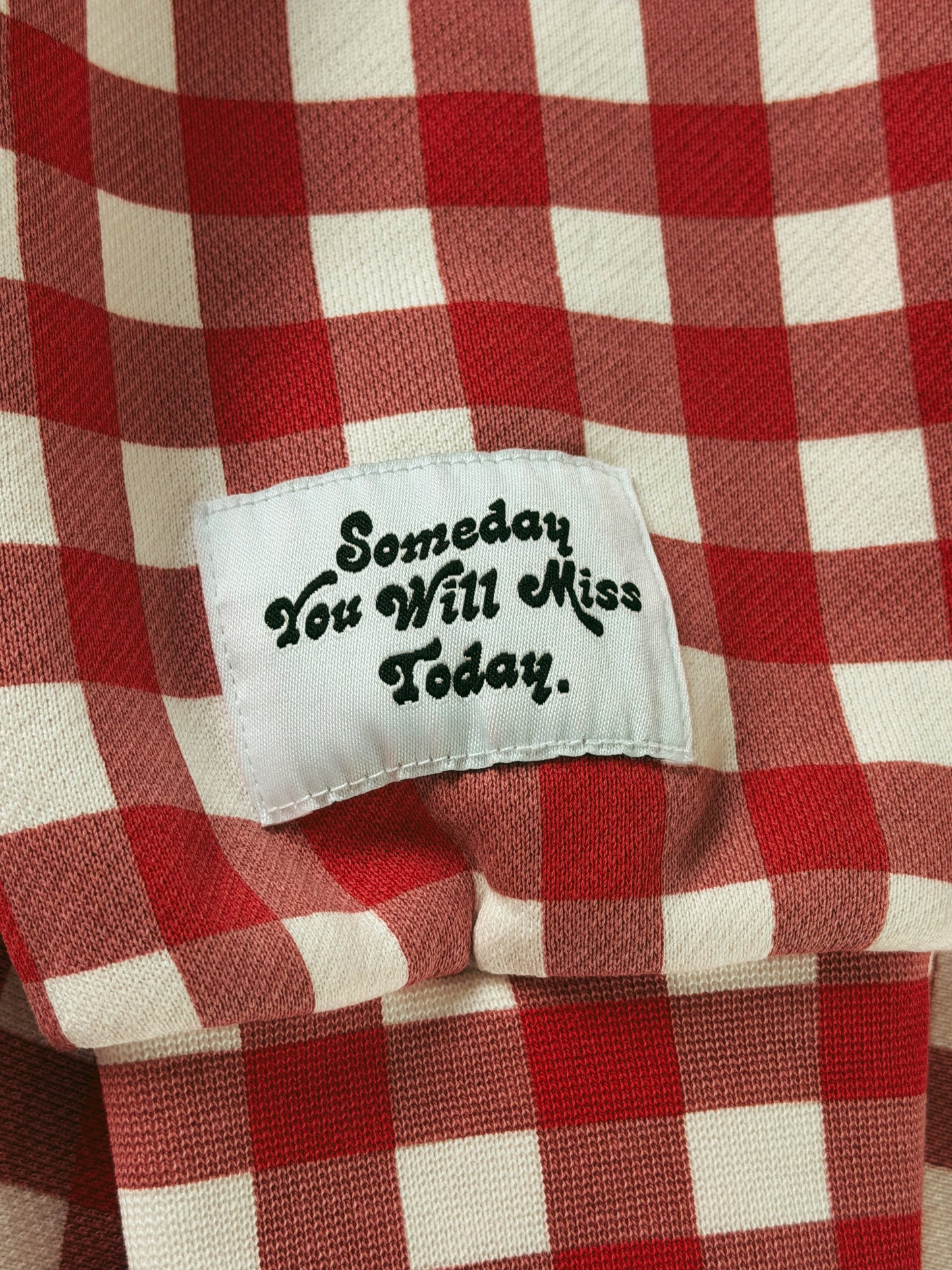 SWEET RED GINGHAM