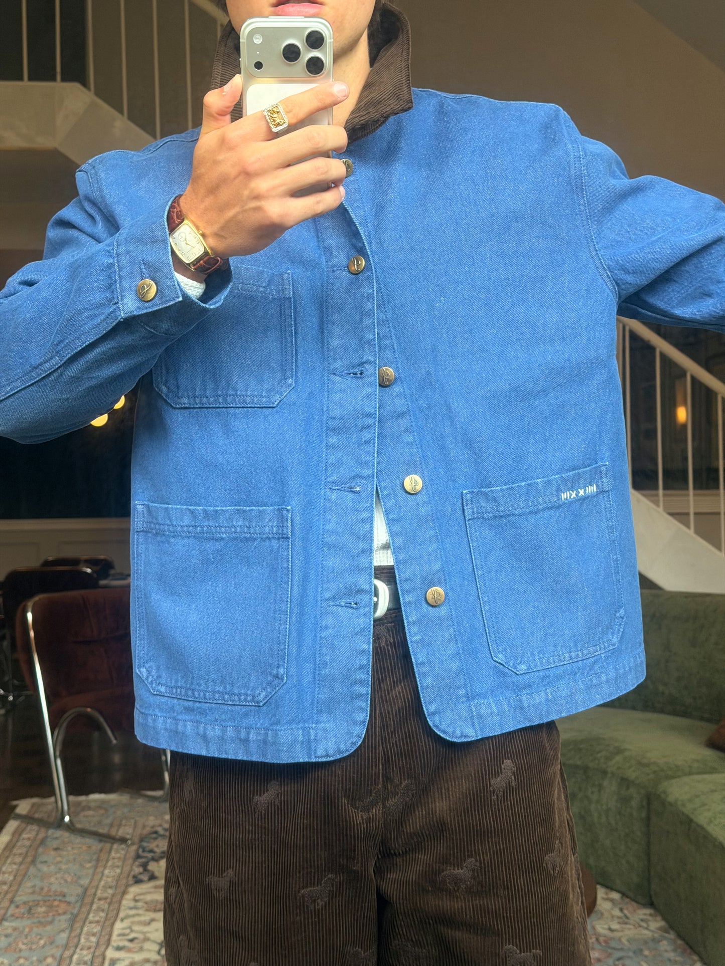 SWEET DENIM CHORE COAT