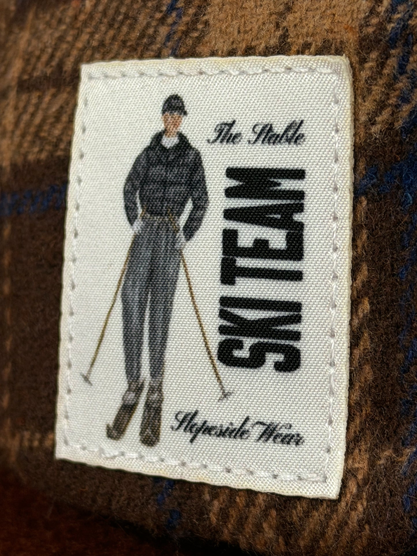 SWEET SKI BROWN PLAID