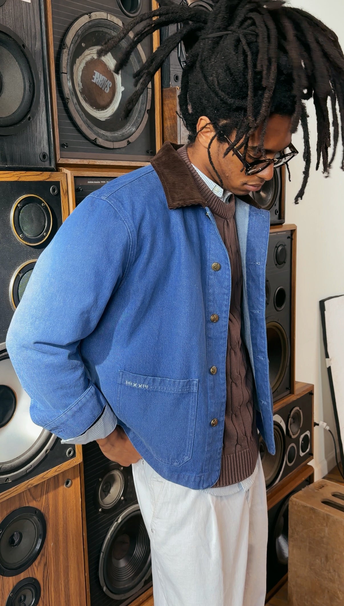 SWEET DENIM CHORE COAT
