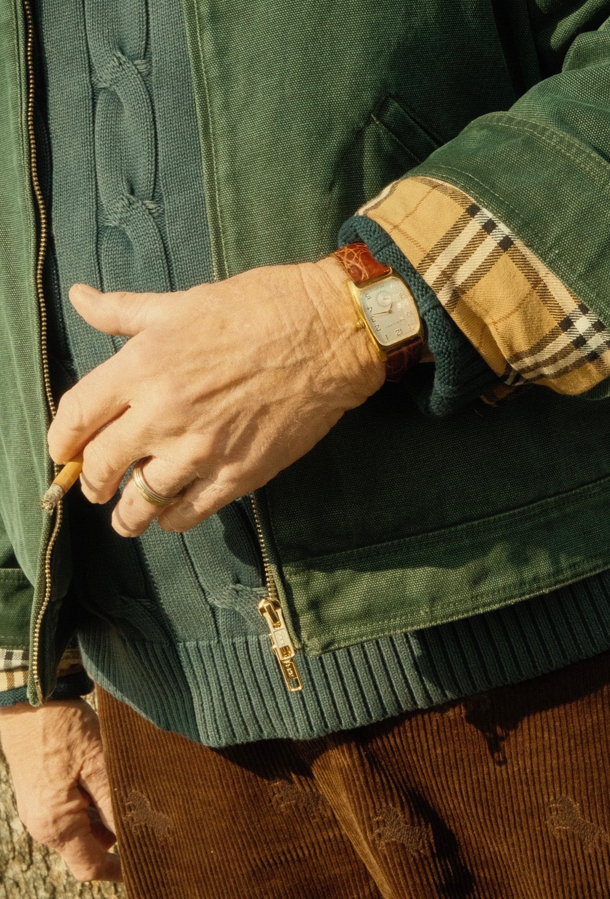 SWEET EMERALD CANVAS JACKET