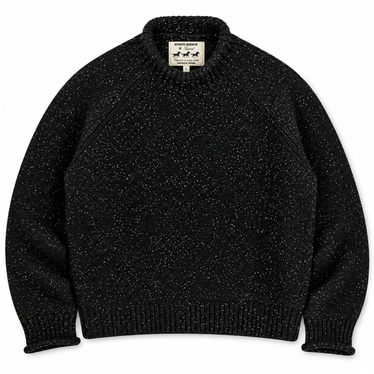 SWEET WOOL ROLLNECK - BLACK