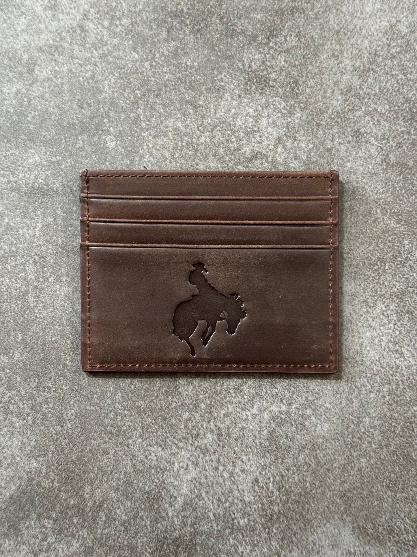 'SWEET COWBOY CARDHOLDER - DARK BROWN'