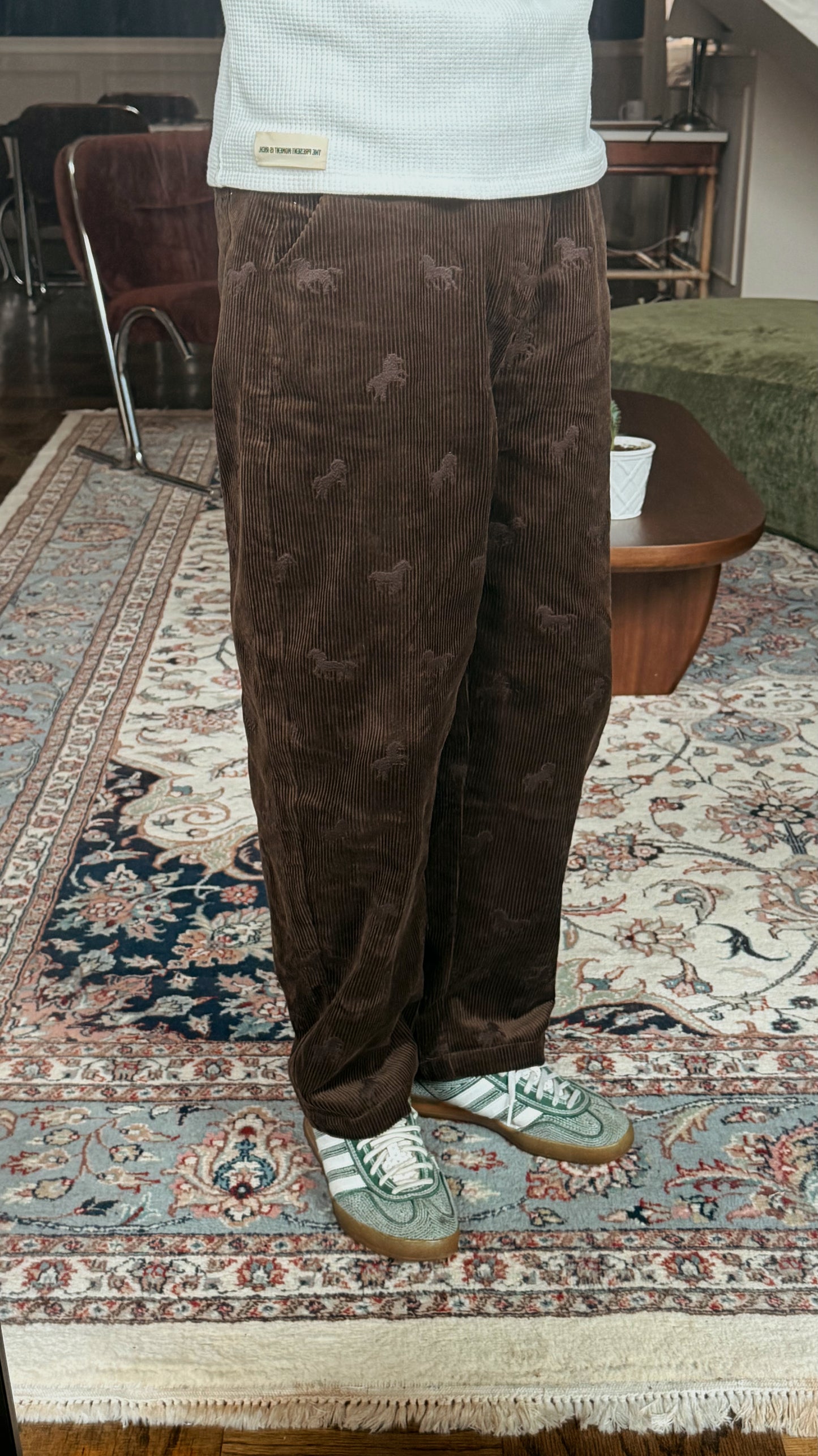SWEET HORSE CORDUROYS - BROWN