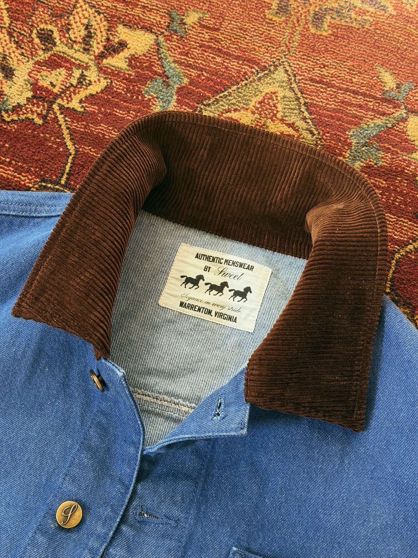 SWEET DENIM CHORE COAT