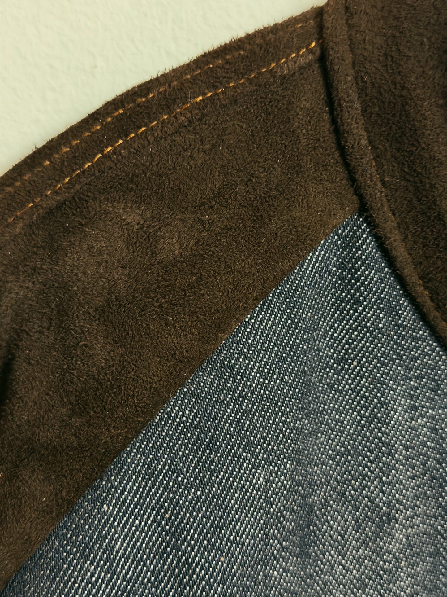 SWEET SELVEDGE DENIM & SUEDE JACKET