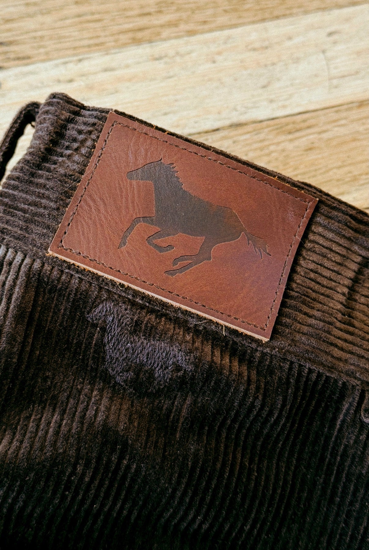 SWEET HORSE CORDUROYS - BROWN