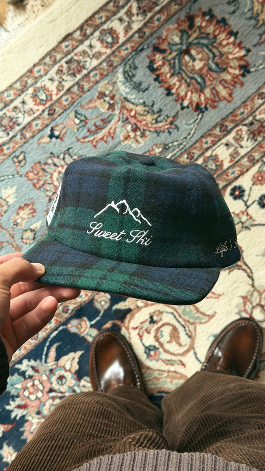 'SWEET SKI GREEN PLAID'