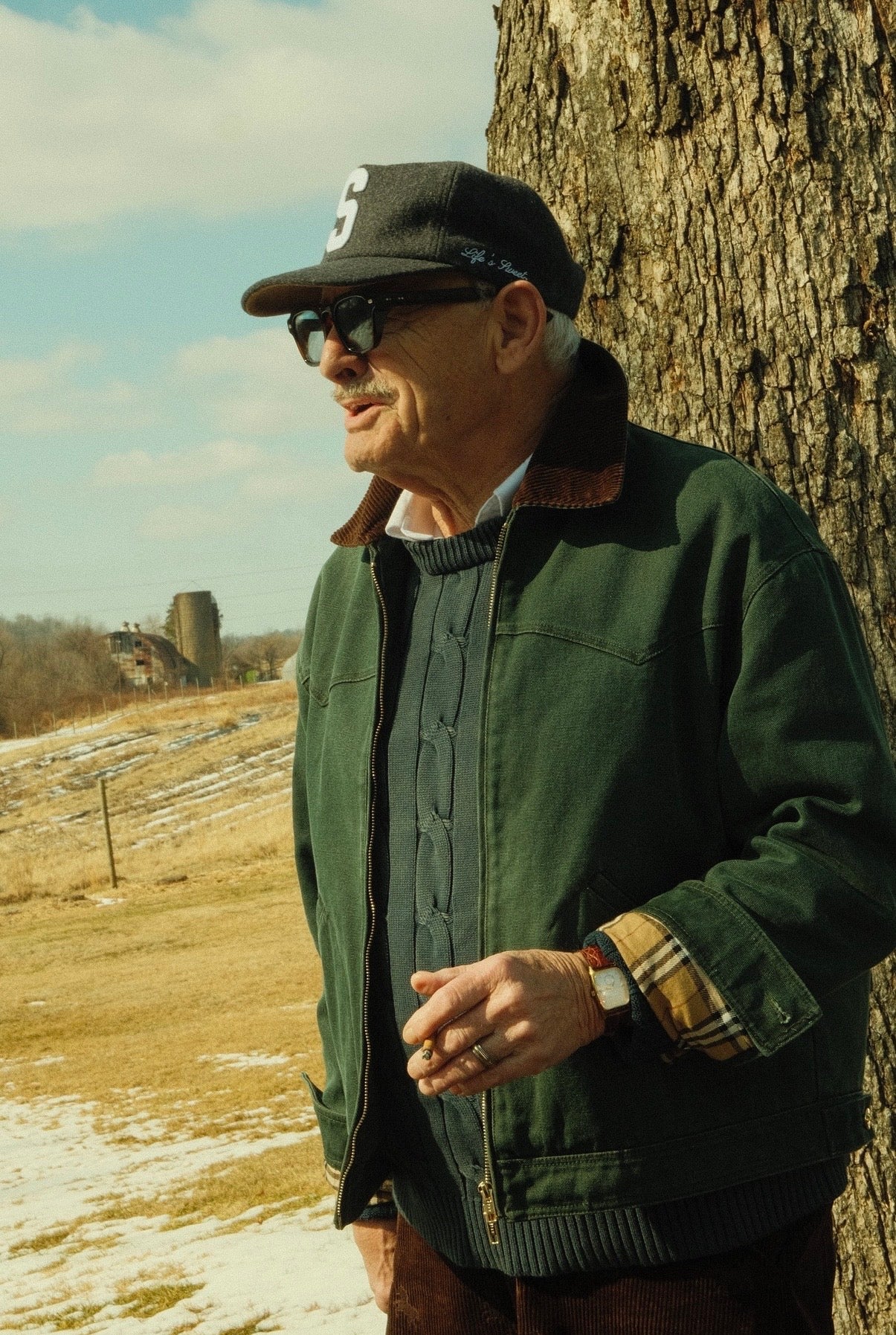 SWEET EMERALD CANVAS JACKET