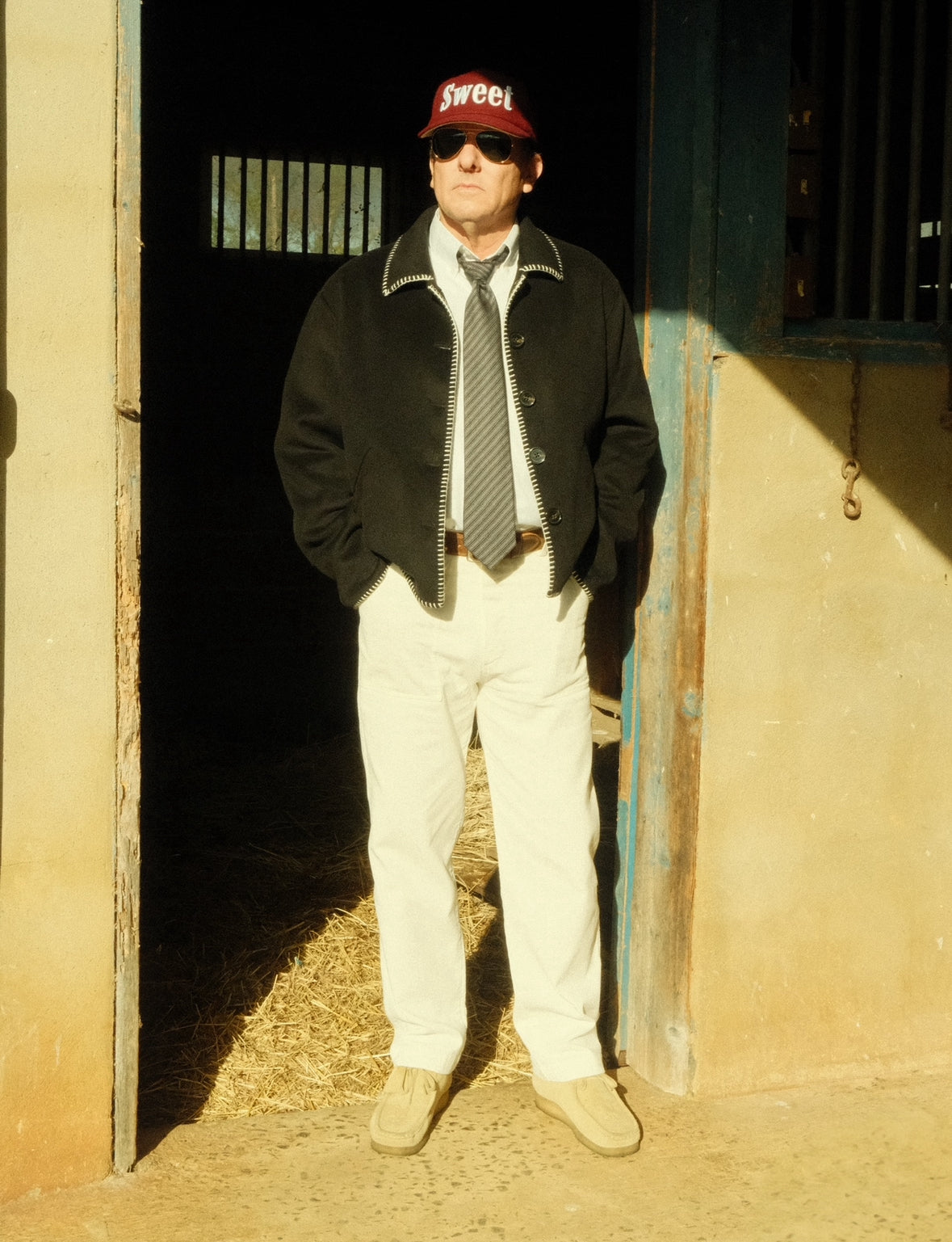 'SWEET BLACK WOOL JACKET'