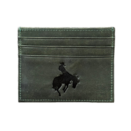SWEET COWBOY CARDHOLDER - DARK GREEN