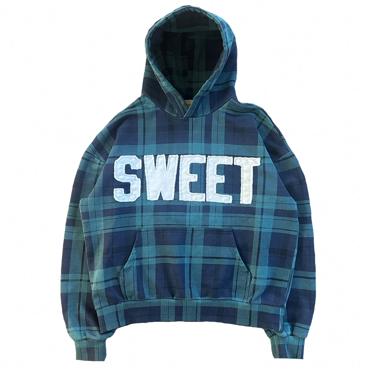 'SWEET AGED PLAID GREEN'