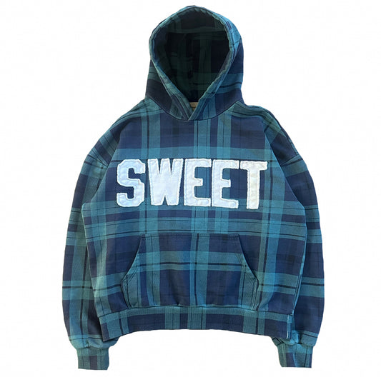 'SWEET AGED PLAID GREEN'
