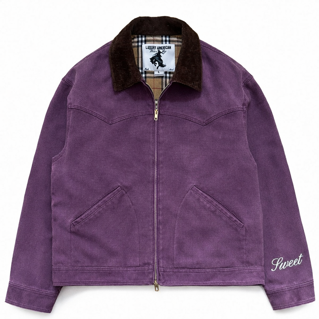 Sweet Box Jacket SWEET WINE WESTERN CANVAS JACKET – Sweet Hat Company