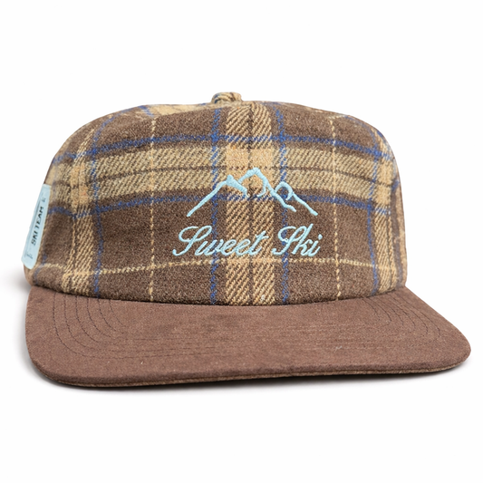 SWEET SKI BROWN PLAID