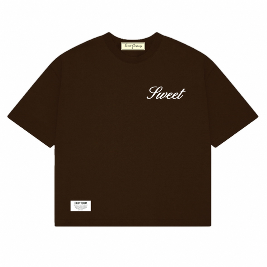 'ENJOY TODAY BROWN'