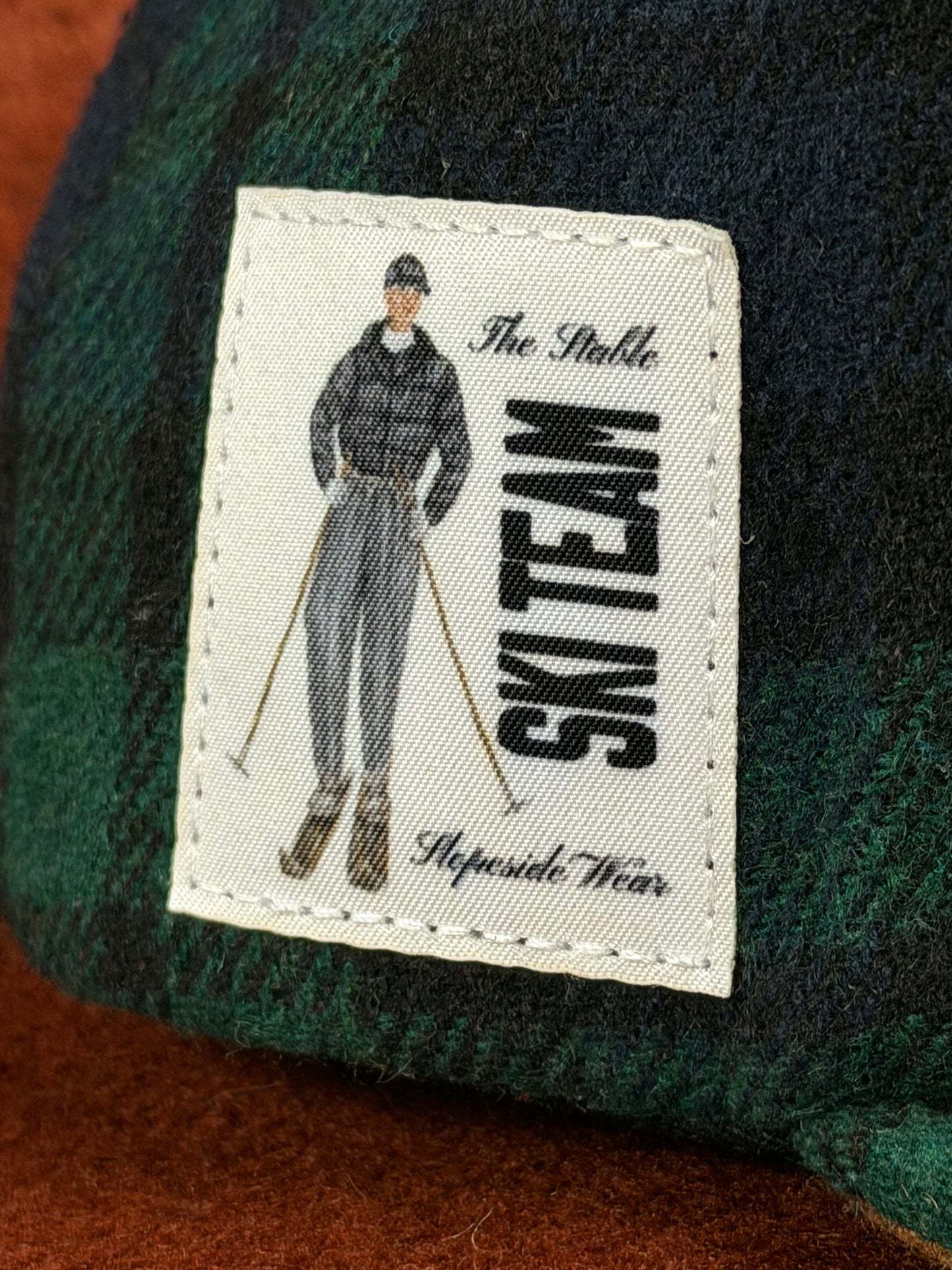 'SWEET SKI GREEN PLAID'