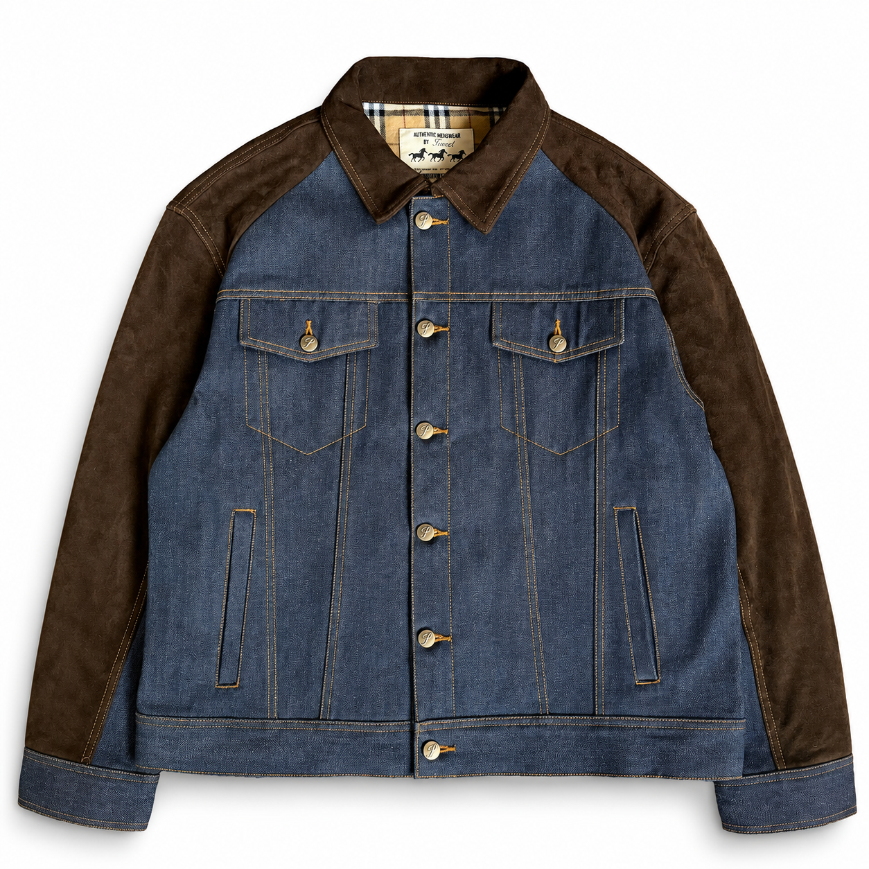 SWEET SELVEDGE DENIM & SUEDE JACKET