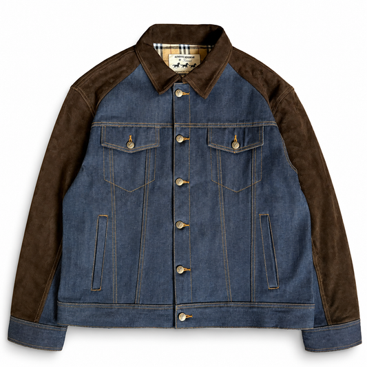 SWEET SELVEDGE DENIM & SUEDE JACKET