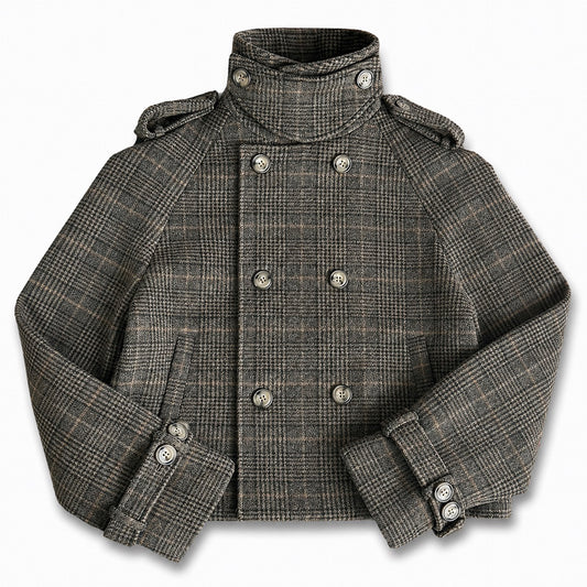 SWEET WOMENS PLAID JACKET