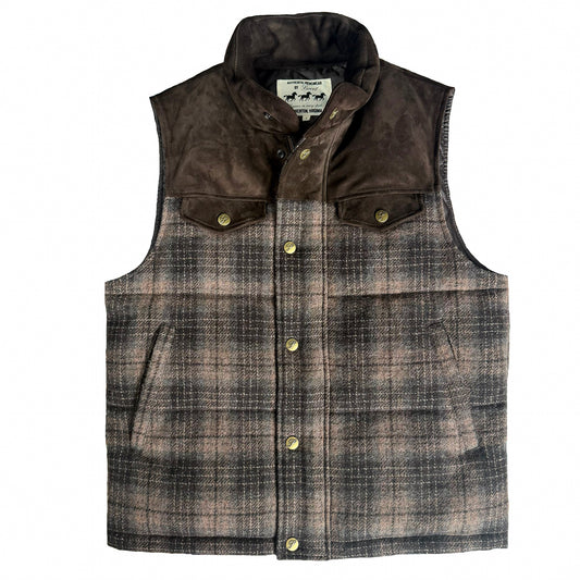 SWEET PLAID VEST