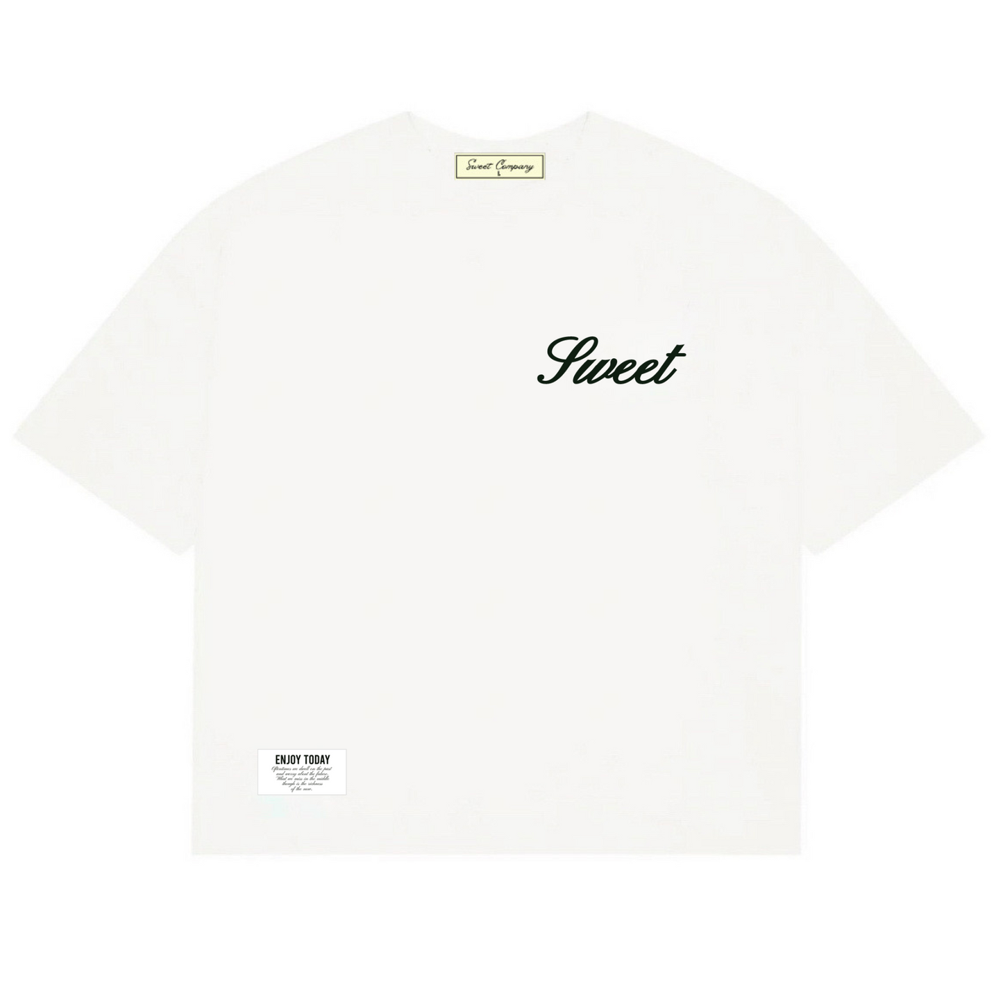 'ENJOY TODAY WHITE'