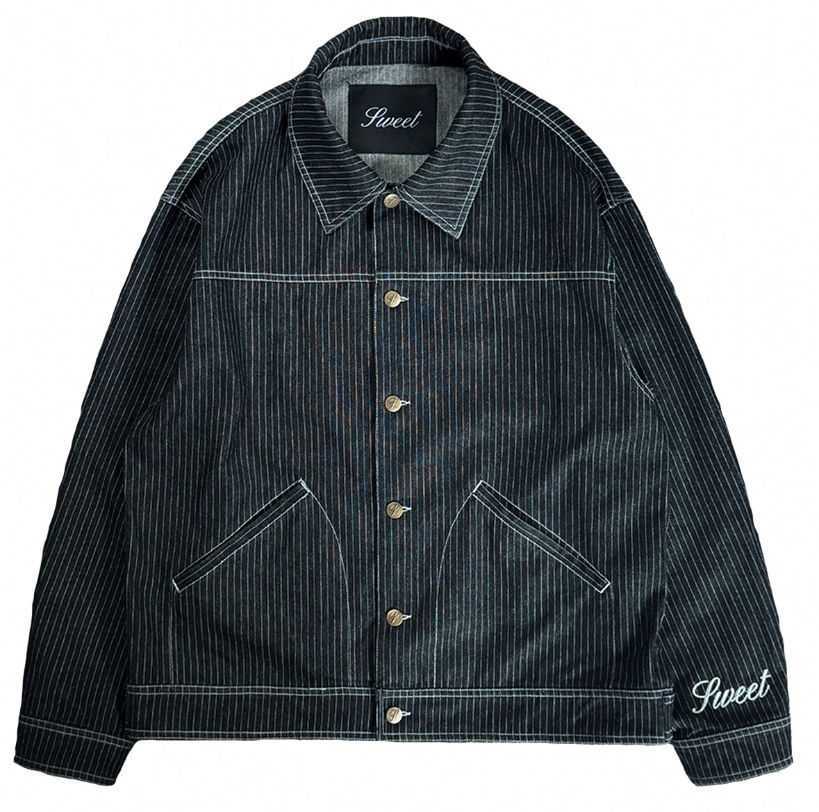 'SWEET PINSTRIPE JACKET'